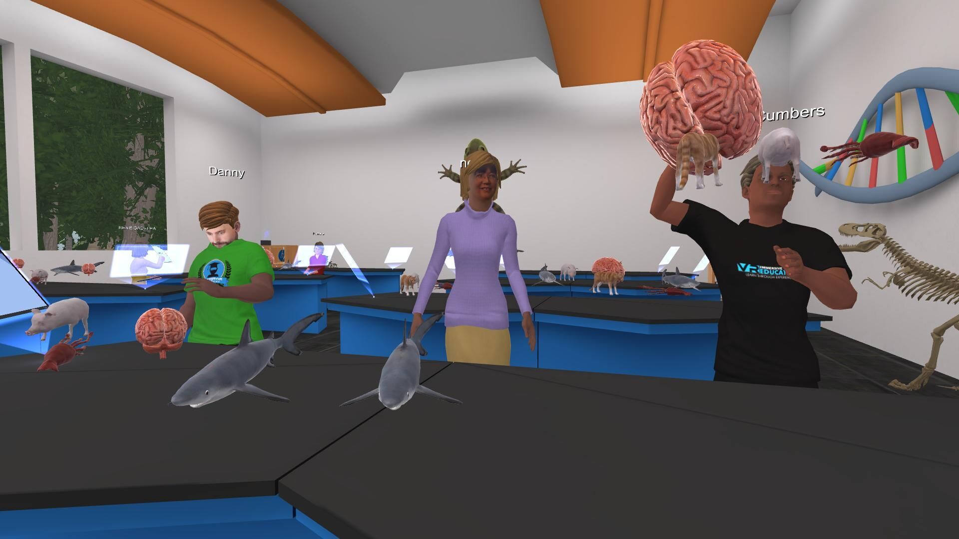Metaversity lab demo.